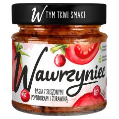 Wawrzyniec Pasta z suszonymi pomidorami i żurawiną 180 g