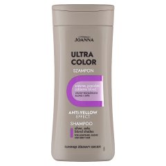 Joanna Ultra Color Szampon srebrne popielate odcienie blond 200 ml