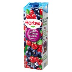 Hortex Nektar czarna i czerwona porzeczka 1 l
