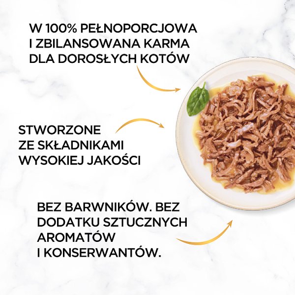 Gourmet Gold Karma dla kotów z rybą 85 g
