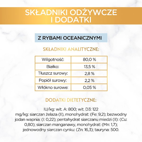 Gourmet Gold Karma dla kotów z rybą 85 g