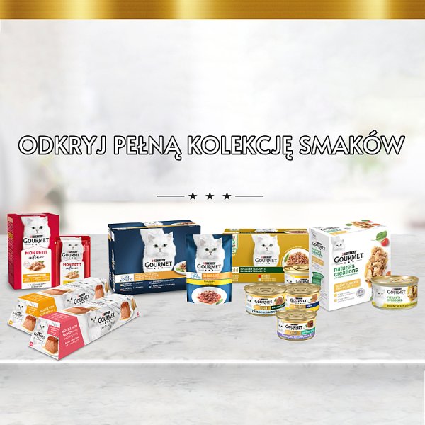 Gourmet Gold Karma dla kotów z rybą 85 g