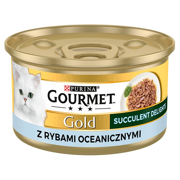 Gourmet Gold Karma dla kotów z rybą 85 g