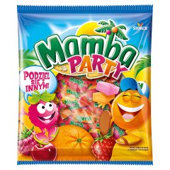 Mamba Party Gumy rozpuszczalne o smakach owocowych 140 g