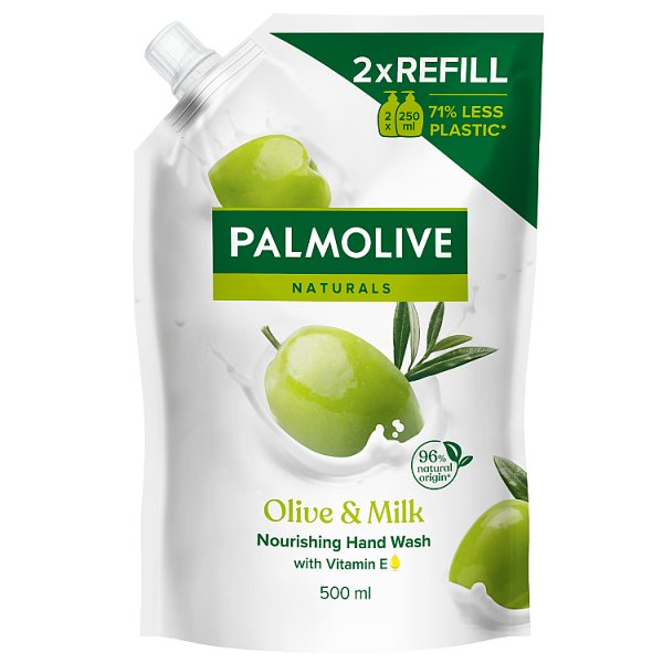 Palmolive Naturals Olive &amp; Milk mydło w płynie do mycia rąk