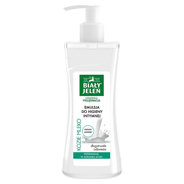 Biały Jeleń Emulsja do higieny intymnej kozie mleko 265 ml