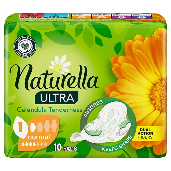 Naturella Ultra Normal Size 1 Podpaski ze skrzydełkami x10