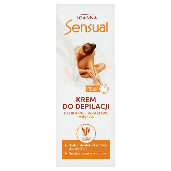 Joanna Sensual Krem do depilacji delikatne i wrażliwe miejsca 100 g