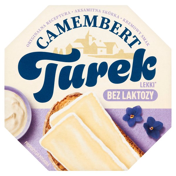 Turek Camembert lekki bez laktozy 120 g