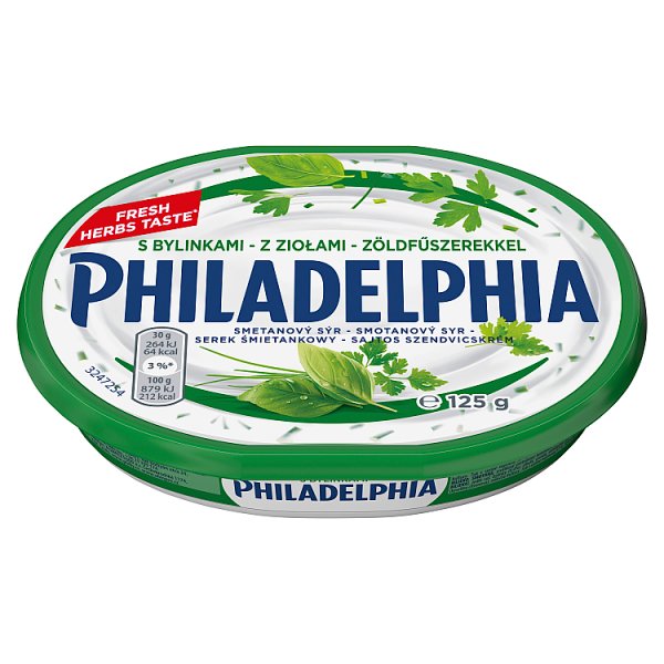 Philadelphia Serek śmietankowy z ziołami 125 g