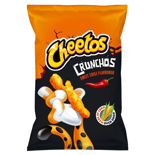 Cheetos Crunchos Chrupki kukurydziane o smaku słodkie chilli 80 g