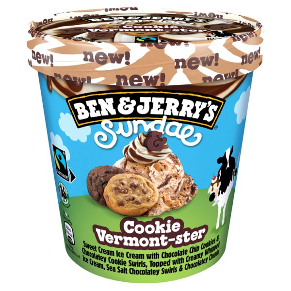 Ben &amp; Jerry&#039;s Cookie Vermont-ster Lody 427 ml