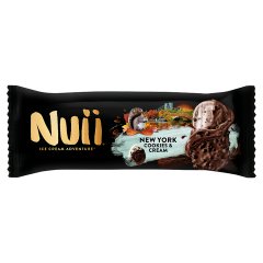 Nuii Lody śmietankowe zakręcone z lodami śmietankowymi z pokruszonymi ciastkami kakaowymi 90 ml