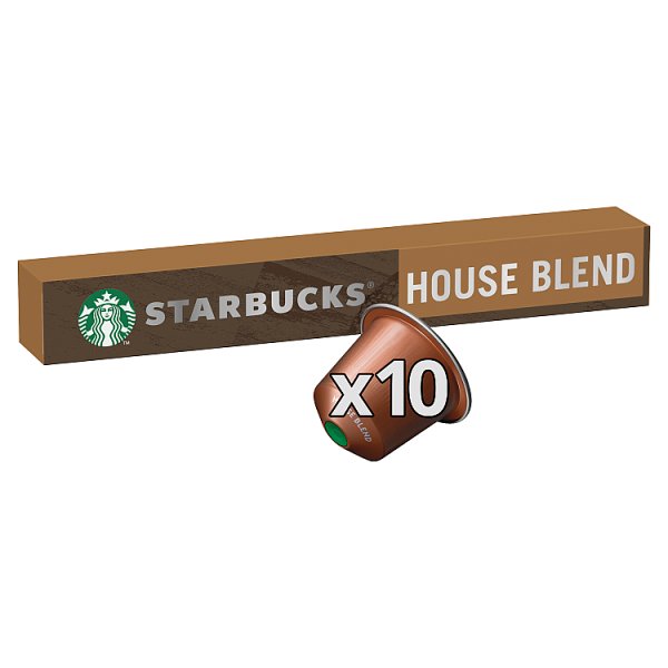 Starbucks House Blend Lungo Kawa w kapsułkach 57 g (10 sztuk)
