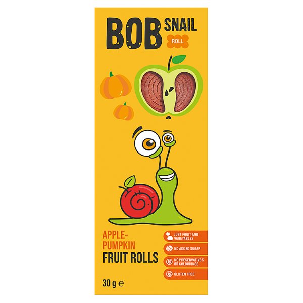 Bob Snail Przekąski jabłkowo-dyniowe 30 g