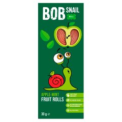 Bob Snail Przekąski jabłkowe z miętą 30 g