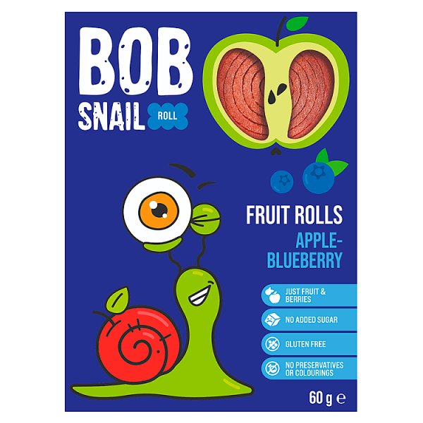 Bob Snail Przekąski jabłkowo-borówkowe 60 g