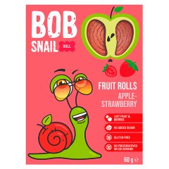Bob Snail Przekąski jabłkowo-truskawkowe 60 g