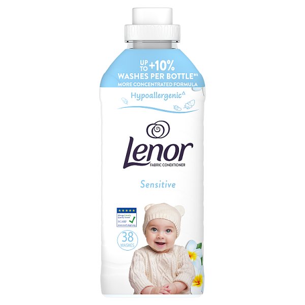 Lenor Płyn do płukania tkanin,  38 prań, Sensitive