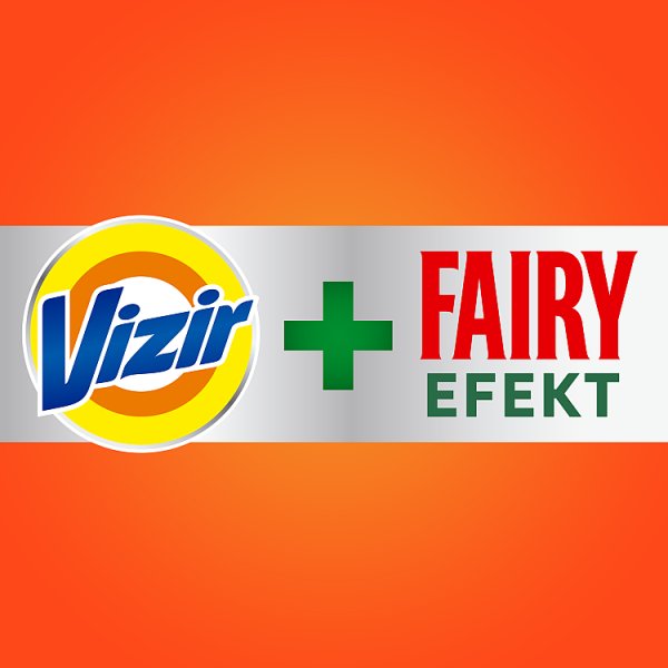 Vizir + Fairy Effect PODS Kapsułki do prania, 19 prań