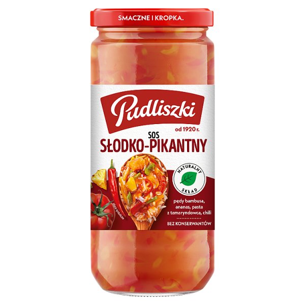 Pudliszki Sos słodko-pikantny 480 g