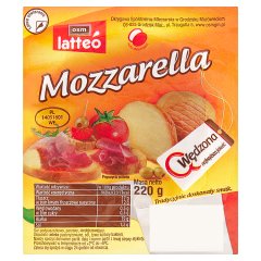 Latteo Mozzarella wędzona 220 g