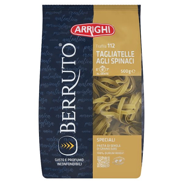 Arrighi Makaron tagliatelle agli spinachi 500 g
