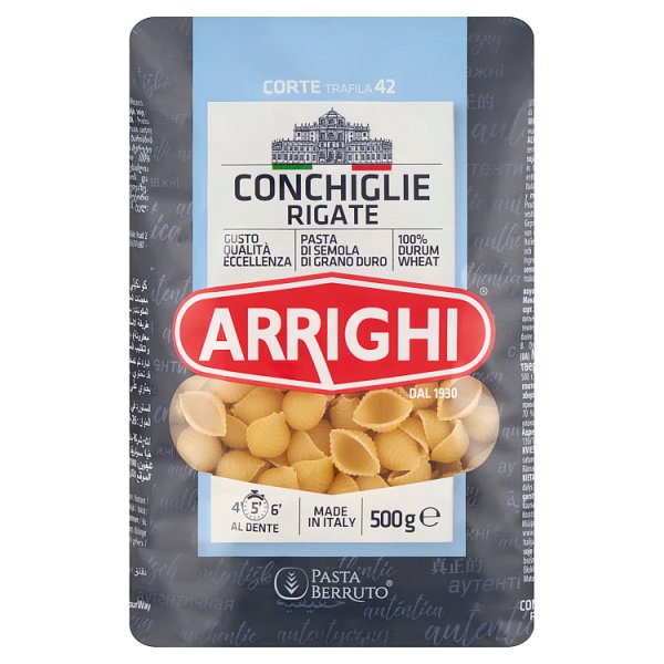 Arrighi Makaron conchiglie rigate 500 g