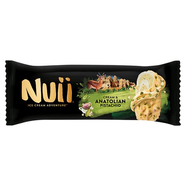 Nuii Lody pistacjowe zakręcone z lodami śmietankowymi 90 ml