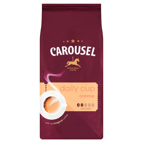 Carousel Daily Cup Crema Kawa ziarnista palona 500 g
