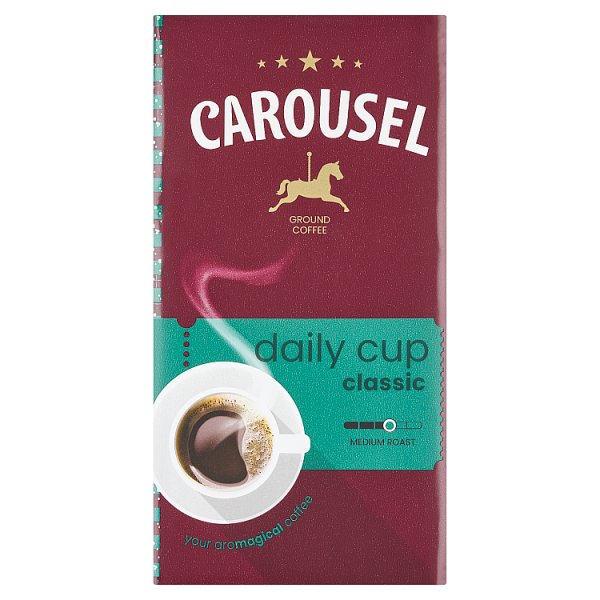 Carousel Daily Cup Classic Kawa mielona palona 500 g