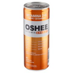 Oshee Vitamin Energy Napój gazowany o smaku mięta-limonka-cytryna 250 ml