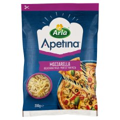 Arla Apetina Ser wiórkowany mozzarella 200 g