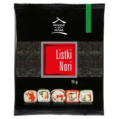 House of Asia Listki Nori 15 g (6 sztuk)