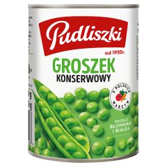 Pudliszki Groszek konserwowy 400 g