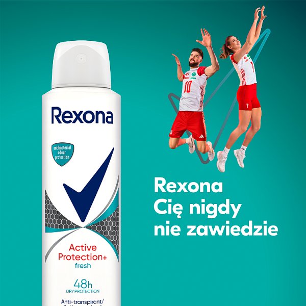 Rexona Active Protection+ Fresh Antyperspirant w aerozolu dla kobiet 150 ml