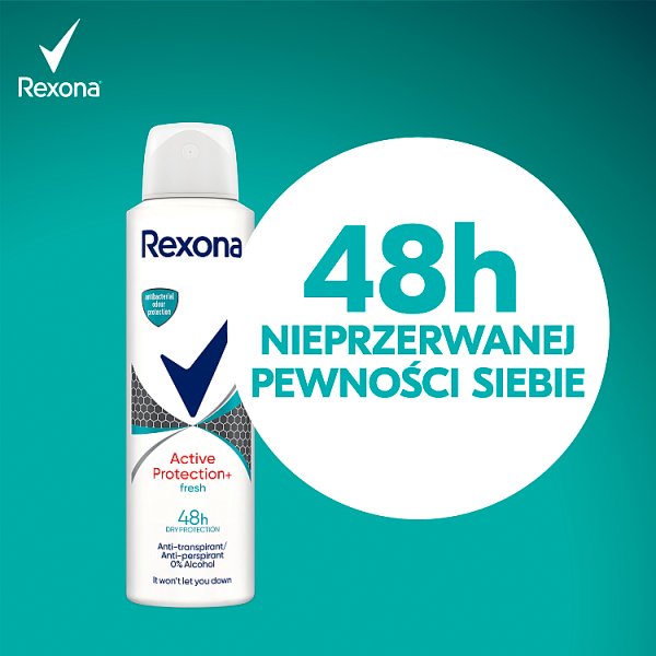Rexona Active Protection+ Fresh Antyperspirant w aerozolu dla kobiet 150 ml