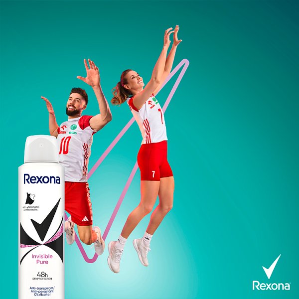 Rexona Invisible Pure Antyperspirant w aerozolu 150 ml