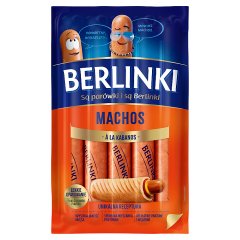 Parówki Berlinki Machos a'la kabanos 