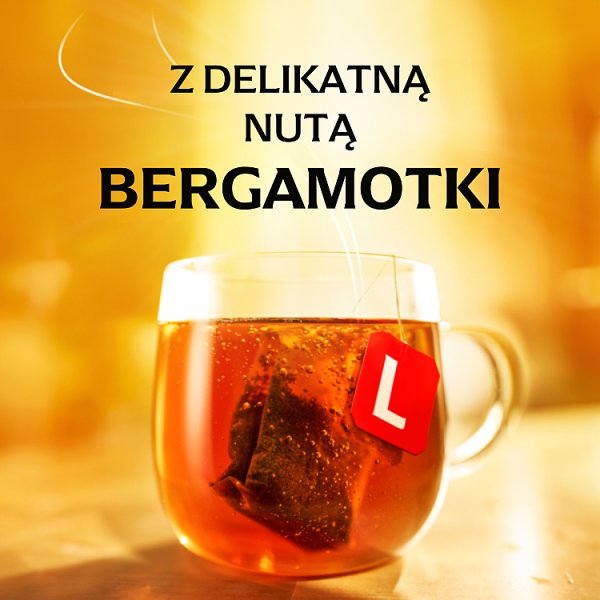 Lipton Earl Grey Herbata czarna aromatyzowana 75 g (50 torebek)