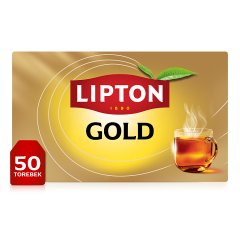 Lipton Gold Herbata czarna aromatyzowana 75 g (50 torebek)