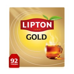 Lipton Gold Tea Herbata czarna aromatyzowana 138 g (92 torebki)