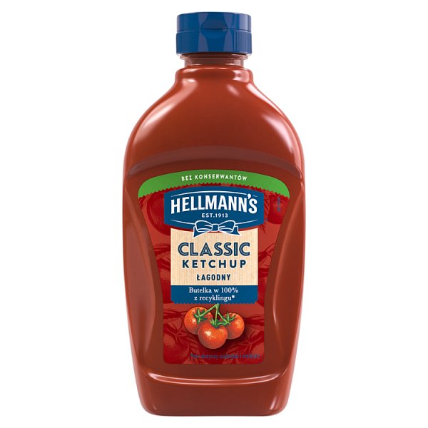 Hellmann&#039;s Classic Ketchup łagodny 485 g