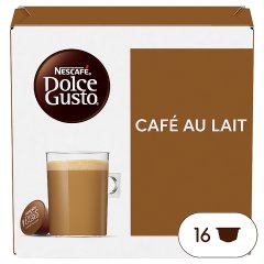 Nescafé Dolce Gusto Café au Lait Kawa w kapsułkach 160 g (16 x 10 g)