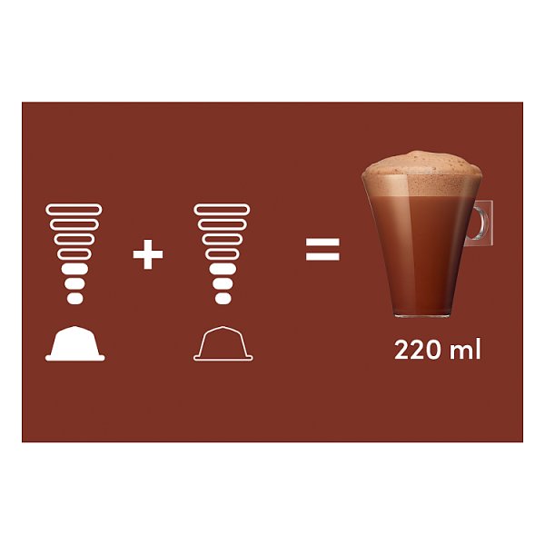 Nescafé Dolce Gusto Chococino Czekolada i mleko w kapsułkach 256 g (8 x 16 g i 8 x 16 g)