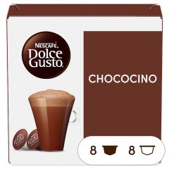Nescafé Dolce Gusto Chococino Czekolada i mleko w kapsułkach 256 g (8 x 16 g i 8 x 16 g)