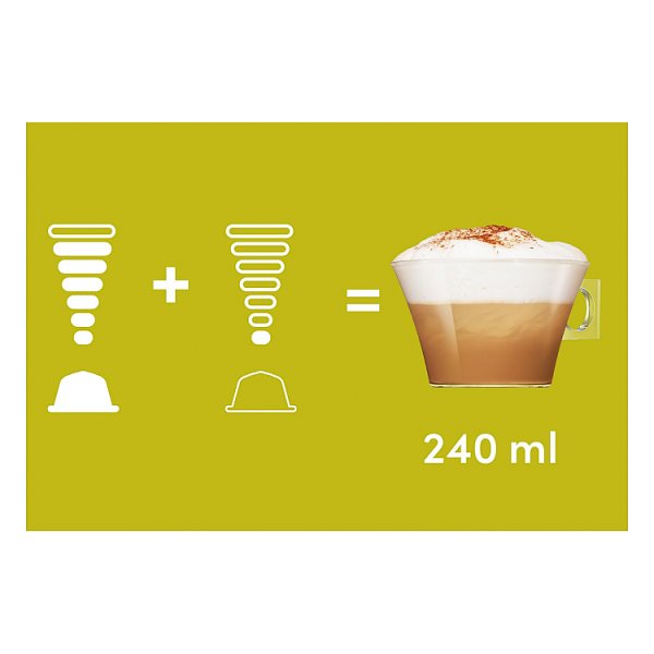 Nescafé Dolce Gusto Cappuccino Kawa w kapsułkach 186,4 g (8 x 17 g i 8 x 6,3 g)