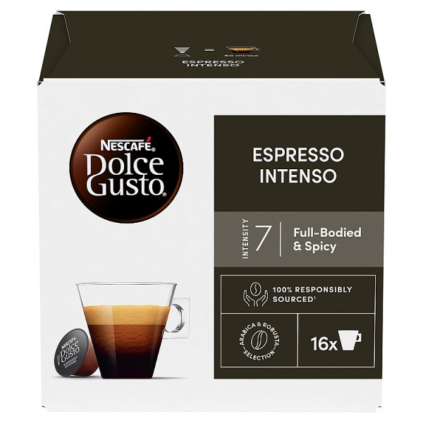 Nescafé Dolce Gusto Espresso Intenso Palona kawa mielona 112 g (16 x 7 g)
