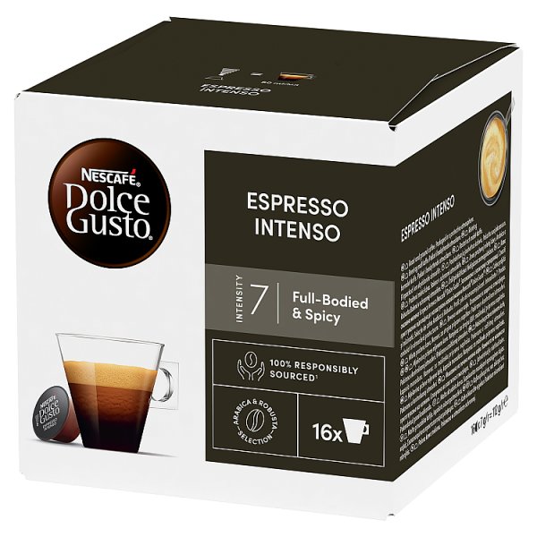 Nescafé Dolce Gusto Espresso Intenso Palona kawa mielona 112 g (16 x 7 g)