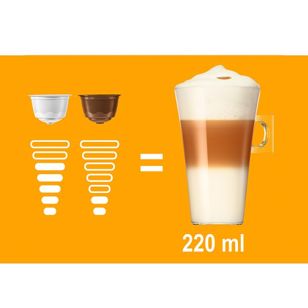 Nescafé Dolce Gusto Latte Macchiato Kawa w kapsułkach 183,2 g (8 x 17,4 g i 8 x 5,5 g)
